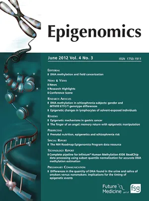 Epigenomics cover