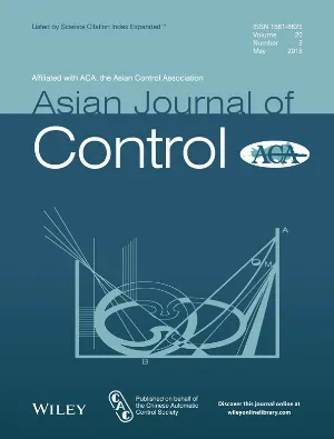 Asian Journal of Control cover