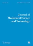 Journal of Mechanical Science and Technology cover