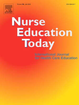 Nurse Education Today cover