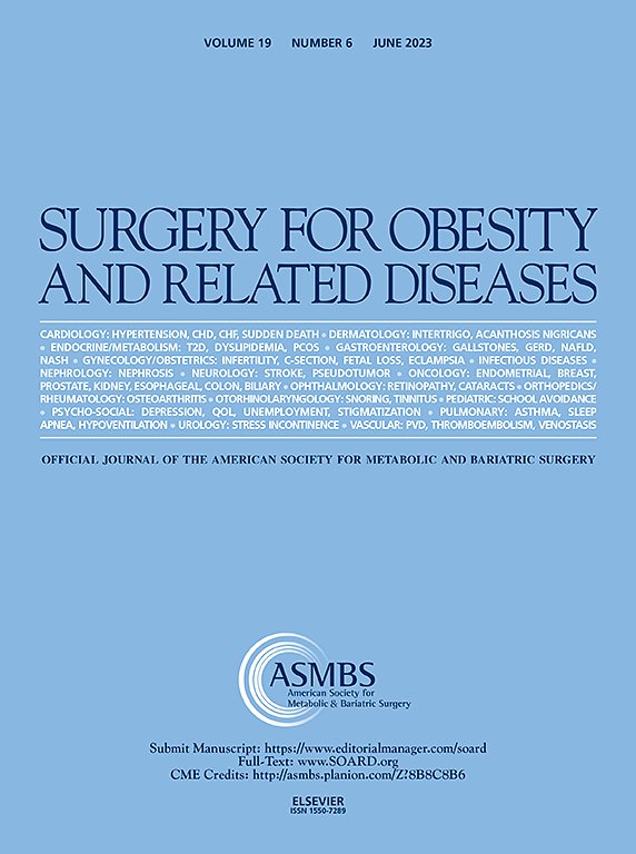 Surgery for Obesity and Related Diseases 封面图
