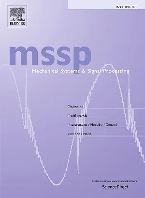 Mechanical Systems and Signal Processing cover