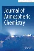 Journal of Atmospheric Chemistry cover