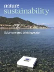 Nature Sustainability cover