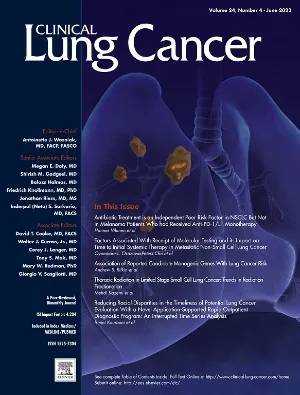 Clinical Lung Cancer cover