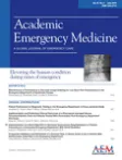 Academic Emergency Medicine cover