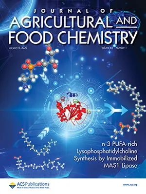 Journal of Agricultural and Food Chemistry cover