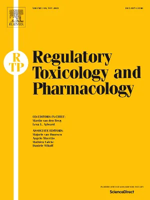 Regulatory Toxicology and Pharmacology cover