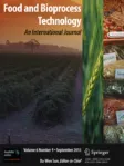 Food and Bioprocess Technology cover