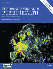 European Journal of Public Health 封面图