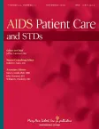 AIDS Patient Care and STDs cover