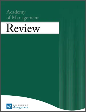 Academy of Management Review cover