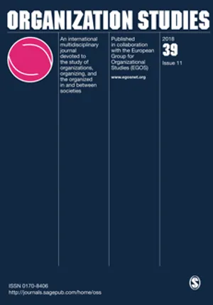 Organization Studies cover