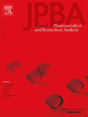 Journal of Pharmaceutical and Biomedical Analysis cover