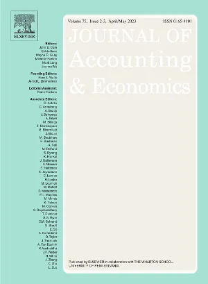 Journal of Accounting and Economics cover