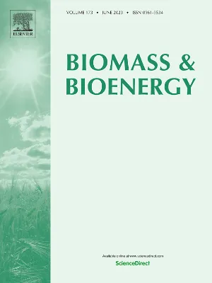 Biomass and Bioenergy cover