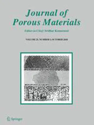 Journal of Porous Materials cover