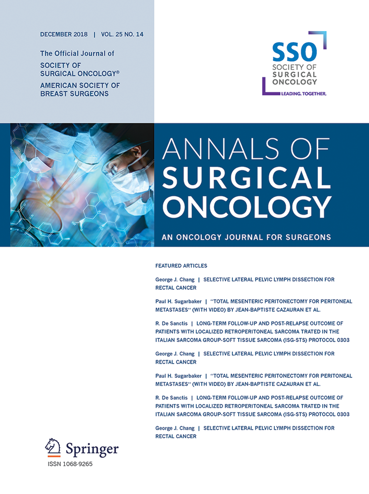 Annals of Surgical Oncology 封面图