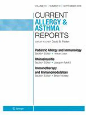 Current Allergy and Asthma Reports cover